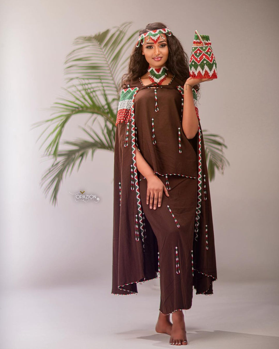 Ethiopian Oromo Cultural Dress ArifTibeb