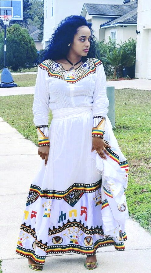 New ethiopian traditional deals dress