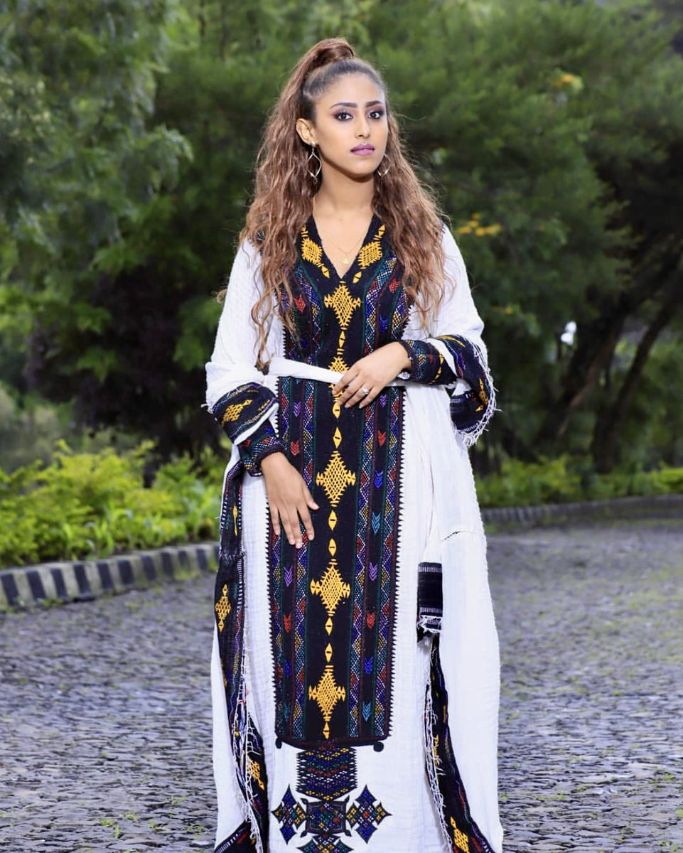 Ethiopian traditional hotsell dress fashion 2019