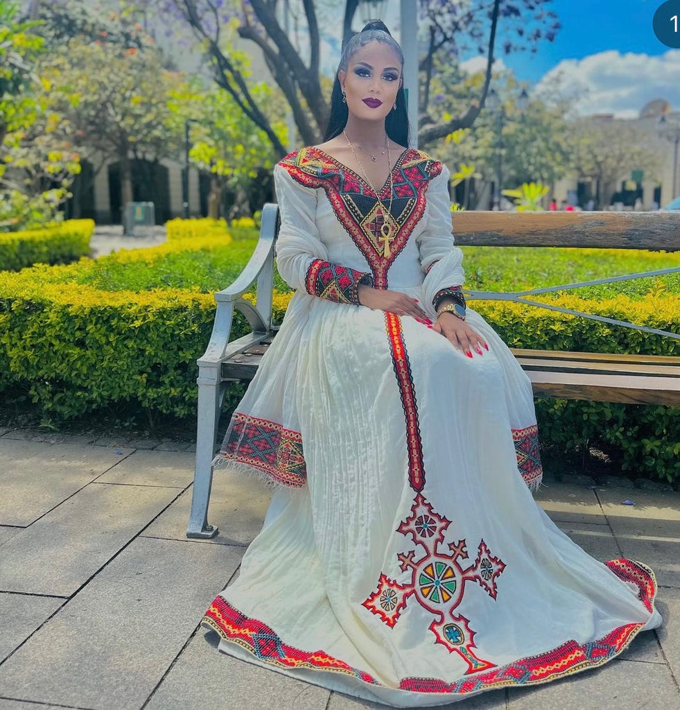 Golden Design Habesha Dress Golden Design Habesha Dress