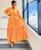 Orange Habesha Dress