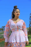 Tibeb Habesha Chiffon Dress