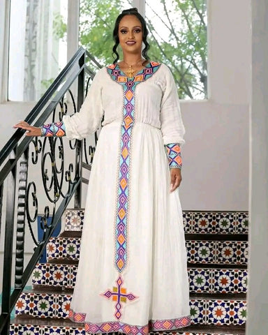 Arif Tibeb Holiday Habesha Dress