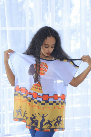 Ethiopian Eritrean Traditional Vest Dress